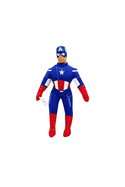 OEM Jucărie de pluș, Căpitanul America, realist, albastru deschis, 41 cm