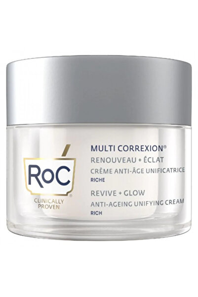 Roc Cremă uniformizantă anti-îmbătrânire, Multi Correction Revive, 50ml