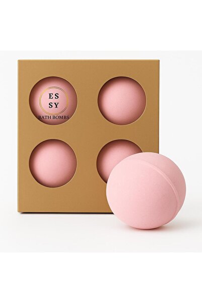 ESSY LINE Set 4 Bombe Spumante de Baie - Limonada Roz - 4x180gr