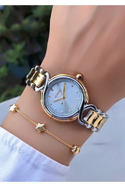 Homies Orijinal Faturalı 2 Yıl Garantili Su Geçirmez Kadın Kol Saati Bileklik