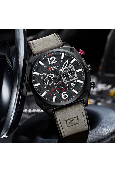 Curren Men's Chronograph Analog Watch 8398