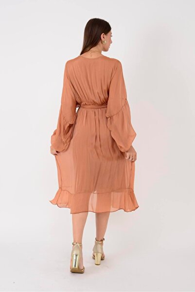 Park Moda 6151 SPELLO FIR FIR ΛΕΠΤΟΜΕΡΗ ΜΕΤΑΞΩΤΟ ΦΟΡΕΜΑ ΤΡΙΠΛΗΣ ΣΤΑΥΡΟΥ