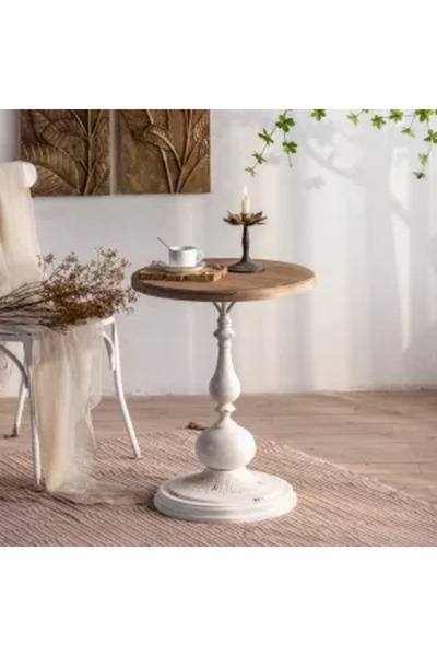 Homedit Masuta alba lemn masiv Maxa,