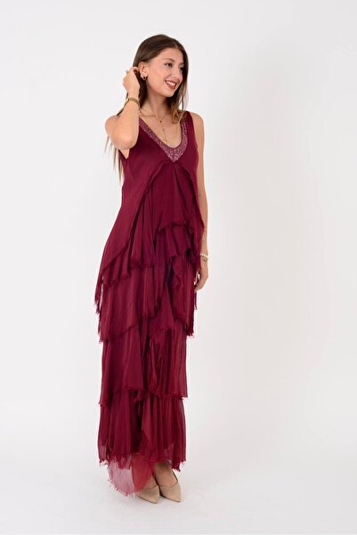 Park Moda 61460 ΦΟΡΕΜΑ ΜΕ ΠΑΝΤΑ ΜΕ ΛΟΥΡΙΚΟ ΛΕΠΤΟΜΕΡΗ ΜΕ ΛΟΥΡΙΚΟ ΦΟΡΕΜΑ