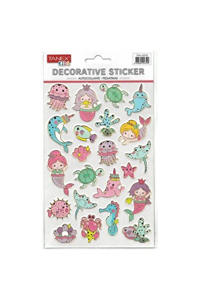 Tanex KIDS TNX-25370 ΔΙΑΚΟΣΜΗΤΙΚΕΣ ΕΤΙΚΕΤΕΣ - ΑΥΤΟΚΟΛΛΗΤΟ ΣΕΙΡΑΣ PUFFY Gilded...