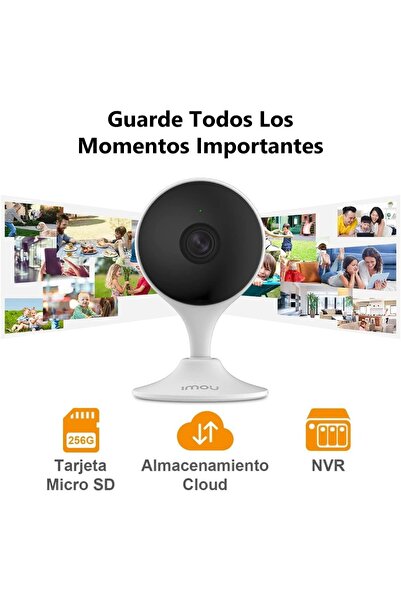 Imou Cue2 1080p 2MP Security Camera with Microphone - White