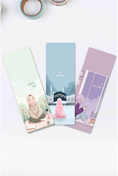 MuslimWalk Nival – 3’lü Kitap Ayracı Seti #KA32