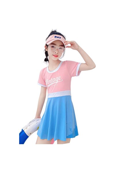 Mixbo Full Swimsuit for Children, Pink, 56 cm