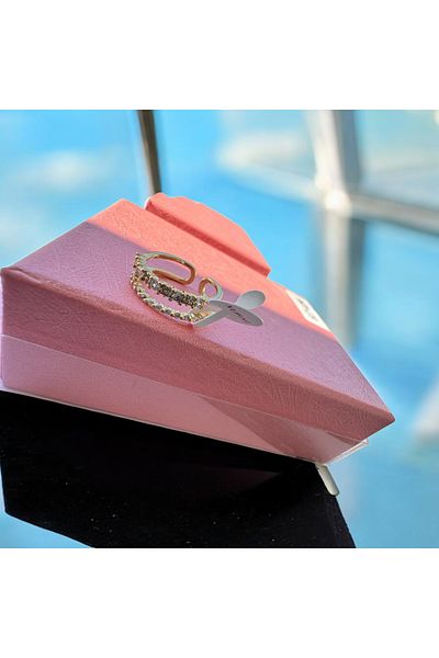 İNN JEWELLERY Steel Ring Tarnish-Free Antiallergic Row Figured (2 Years Importer Guaranteed)
