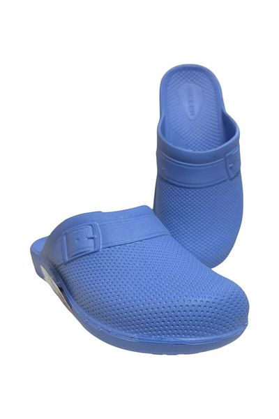 Yüsra Shop Gezer Bathroom -Hamam- Balcony -Washbasin Slippers Garden Slippers Blue Closed Front