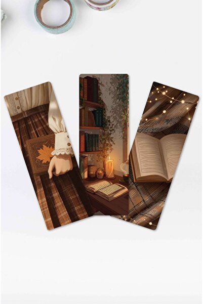 MuslimWalk Feyra – Kitaplık – 3’lü Kitap Ayracı Seti #KA39