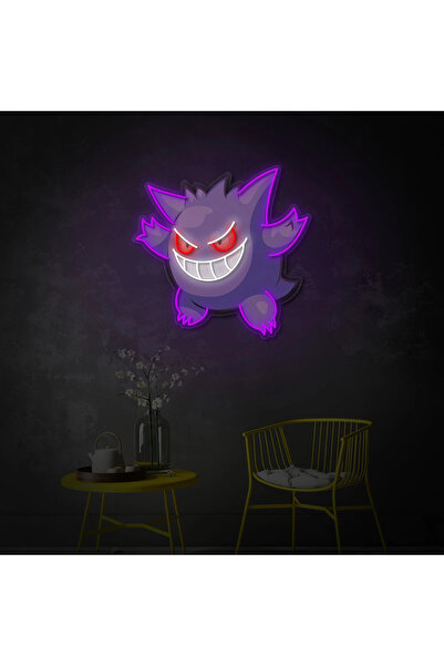 HONEY CONCEPT Gengar Game Decor Neon Led