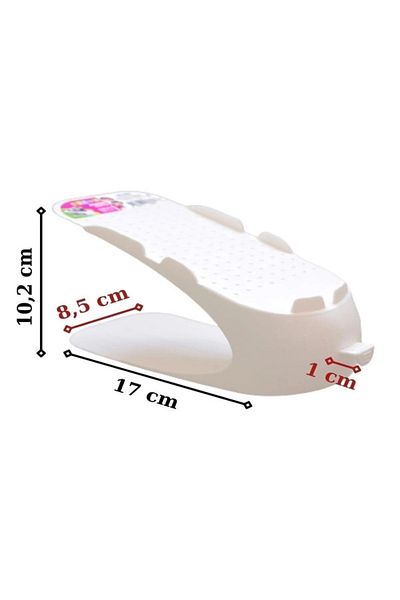 GenelTedarik Children's Shoe Ramp 5 Pieces White