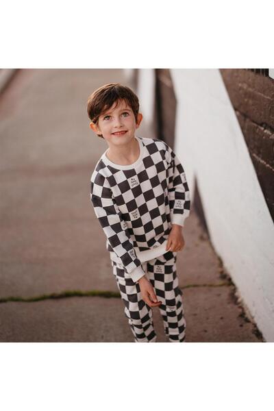 Antebies Gray No Bad Days Sweatshirt Pants Set