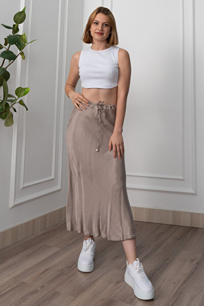 MissVina Υφασμάτινη φούστα Modal 6805