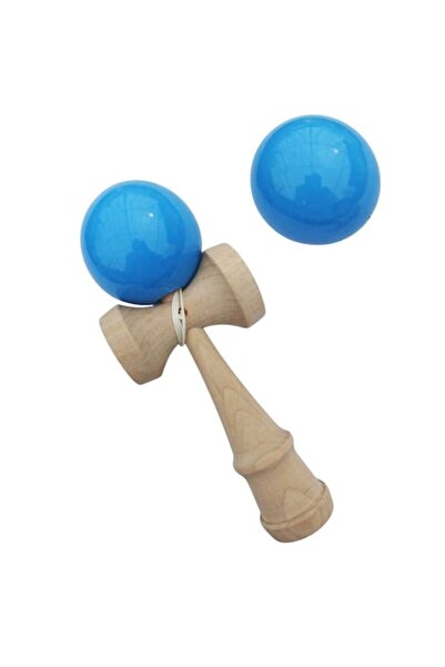 BV Professional Kendama, Wooden Ball, Shiny Blue, 49KD