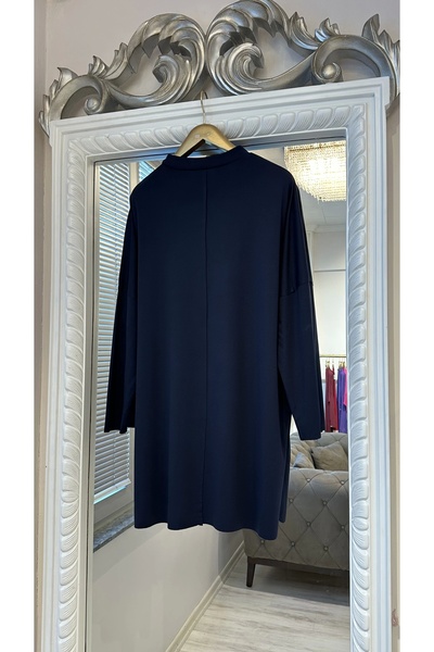 Invee 7126 Modal Suit - Navy Blue