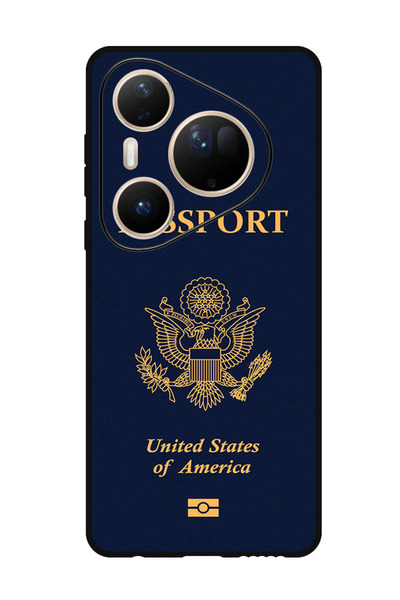 Theodor جراب متوافق مع هاتف Huawei Pura 80 Ultra مقاس 6.6 بوصة، غطاء حماية مقاوم للصدمات ومتين، مناسب لجواز السفر الأمريكي