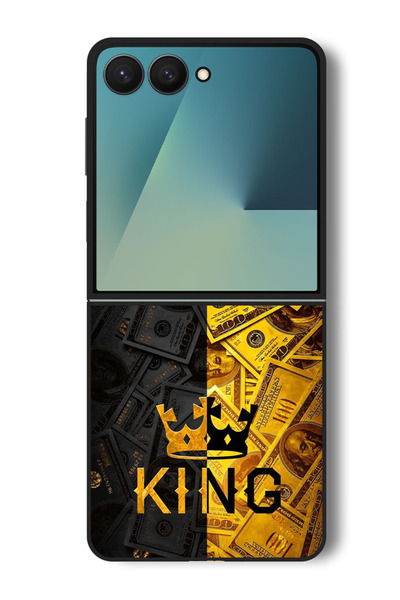 Theodor جراب متوافق مع هاتف Samsung Galaxy Z Flip مقاس 7 - 6.9 بوصة، غطاء حما...