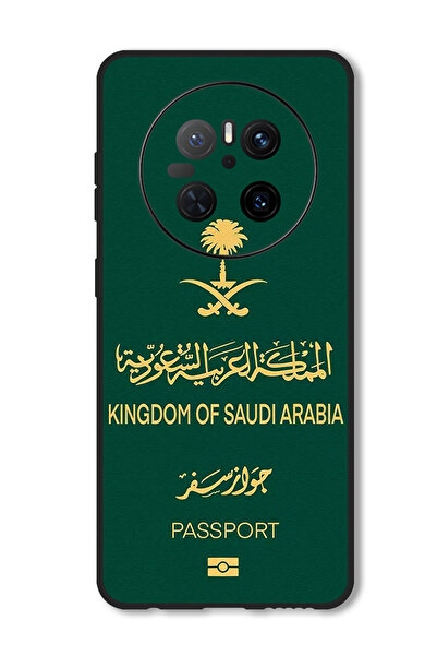 Theodor جراب متوافق مع هاتف هواوي ميت 70، غطاء حماية مقاوم للصدمات، جواز سفر المملكة العربية السعودية
