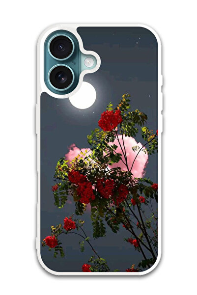 Theodor غطاء حماية لجهاز أبل آيفون 16 بلس - مون شاينينغ (واقي أبيض)