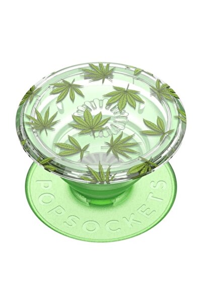 OEM Universal Phone Stand, Polycarbonate, PopGrip, Z366, Translucent Mary Jane