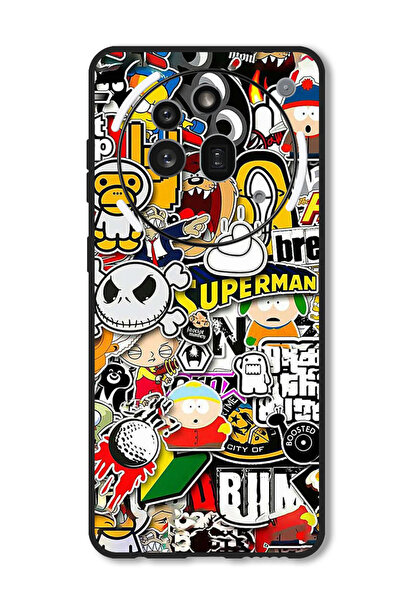 Theodor جراب متوافق مع هاتف Nothing Phone 3a Pro غطاء حماية مقاوم للصدمات وممتص للصدمات وعلامات بطل خارق