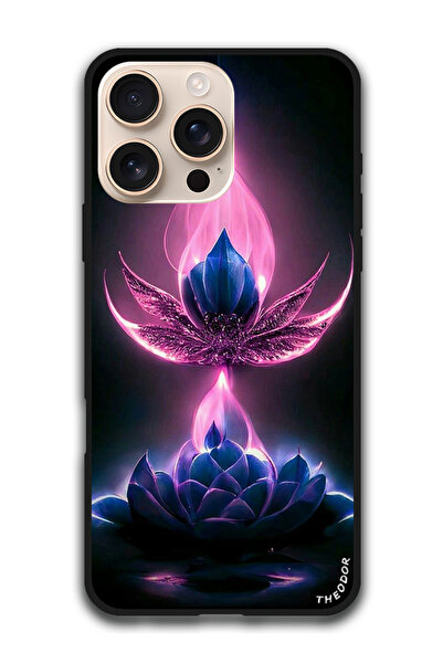 Theodor جراب واقٍ مضاد للخدش والصدمات لهاتف iPhone 16 Pro Max (6.9) بوصة، زهر...