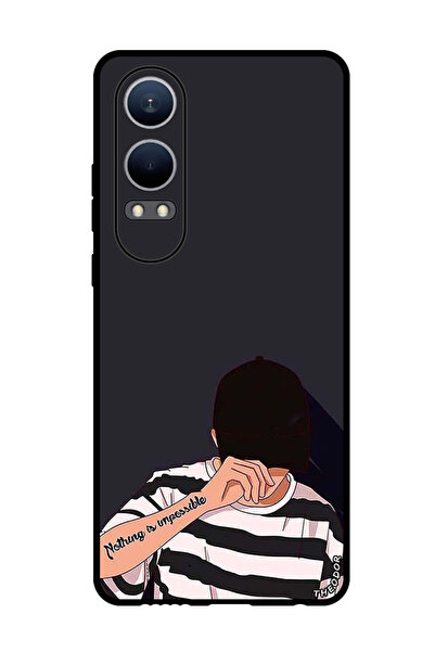 Theodor جراب واقٍ مضاد للخدش والصدمات لهاتف Oppo K12x (الصين) لا شيء مستحيل 1