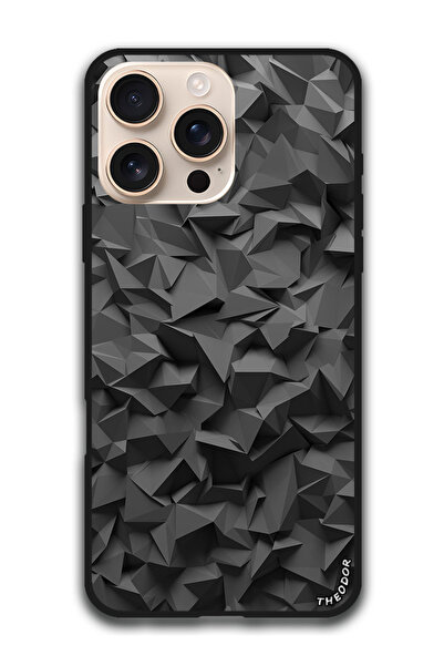 Theodor غطاء حماية مضاد للخدش والصدمات لهاتف iPhone 16 Pro Max (6.9) بوصة tex...