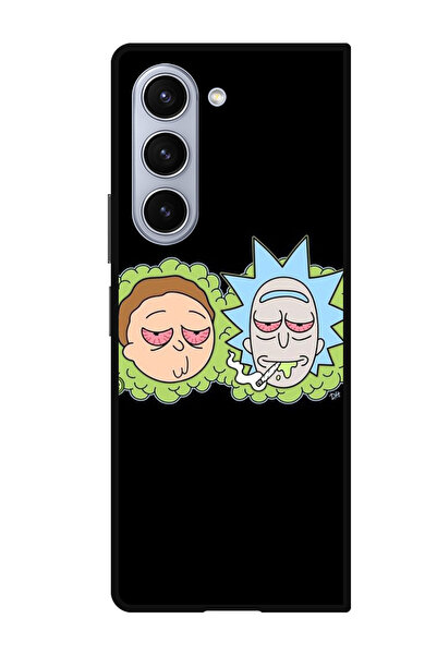 Theodor جراب واقٍ مضاد للخدش والصدمات لهاتف Samsung Galaxy Z Fold 5، ريك ريد آيز