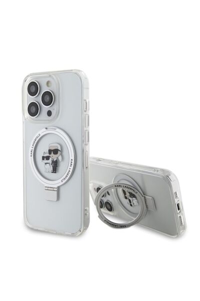 Karl Lagerfeld Husa pentru iPhone 14 Pro, A19, TPU, White Karl&Choupette