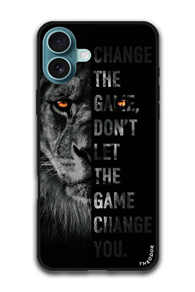 Theodor جراب واقٍ مضاد للخدش والصدمات لهاتف iPhone 16 (6.1) بوصة غيّر اللعبة