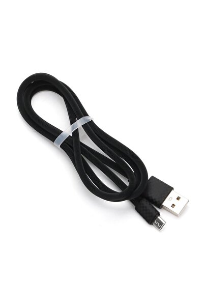 OEM Charging and Data Transfer Cable USB-A to Micro-USB 10W Universal 1m, Polycarbonate, C233, Black