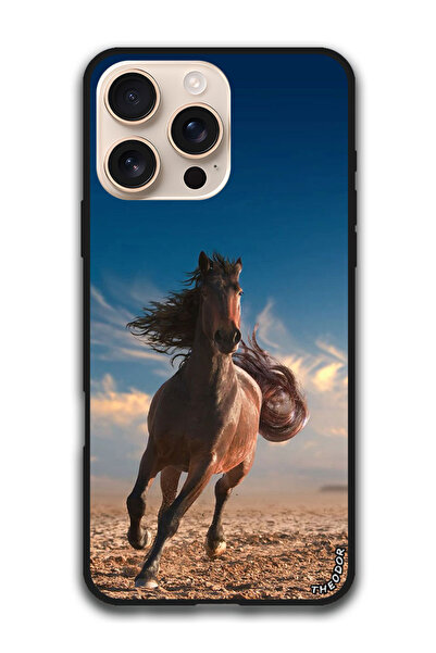 Theodor جراب واقٍ مضاد للخدش والصدمات لهاتف iPhone 16 Pro Max (6.9) بوصة، حصا...