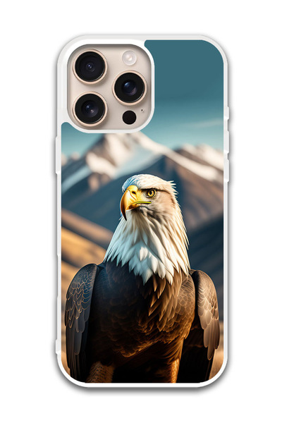 Theodor غطاء حماية لهاتف أبل آيفون 16 برو إيجل 1 (مصد أبيض)