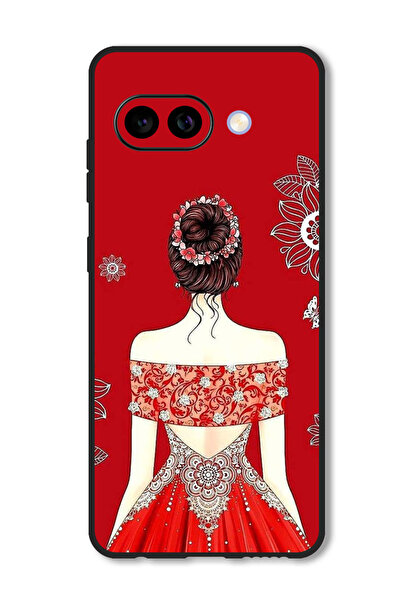 Theodor جراب متوافق مع Google Pixel 9A غطاء حماية مقاوم للصدمات لطيف ليدي