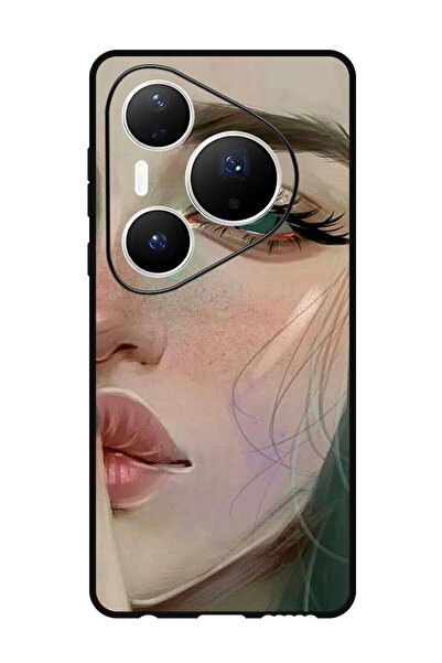 Theodor جراب متوافق مع هاتف هواوي بيورا 80 برو بلس مقاس 6.8 بوصة، غطاء حماية مقاوم للصدمات، ششش، إنها حزينة