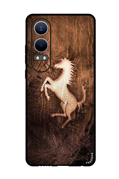 Theodor جراب واقٍ مضاد للخدش ومقاوم للصدمات لهاتف Oppo K12x (الصين) جلد حصان