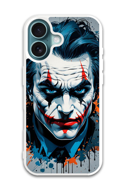 Theodor غطاء حماية لجهاز أبل آيفون 16 جوكر (مصد أبيض)