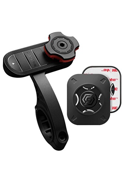 OEM Bicycle Mount + Adapter, Polycarbonate, Gearlock, Z462, Black