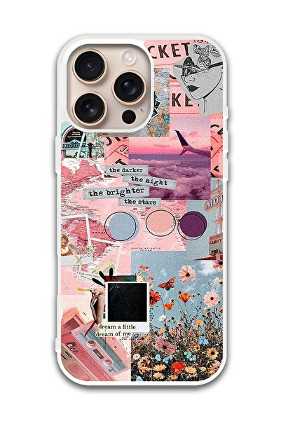 Theodor غطاء حماية لجهاز أبل آيفون 16 برو ماكس - الليل المظلم (مصد أبيض)