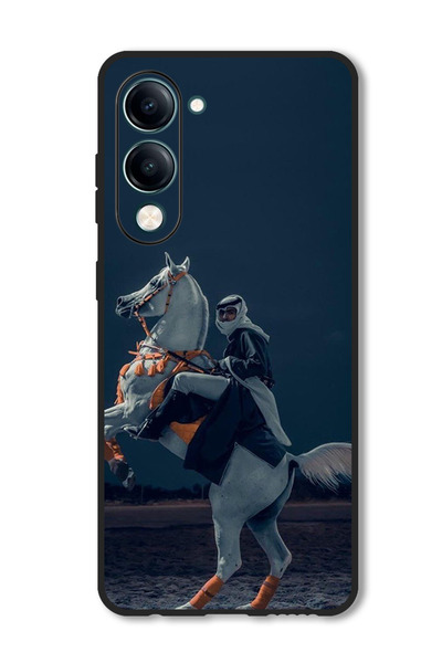 Theodor Case Compatible with Vivo Y29s Protection Shockproof Bumper Cover Horse
