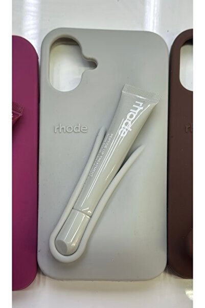 FİŞNEİLETİŞİM İPHONE 16 UYUMLU RHODE KILIF (GRİ)