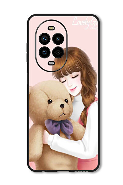 Theodor جراب متوافق مع هاتف هواوي نوفا 13 برو، غطاء حماية مقاوم للصدمات، فتاة...