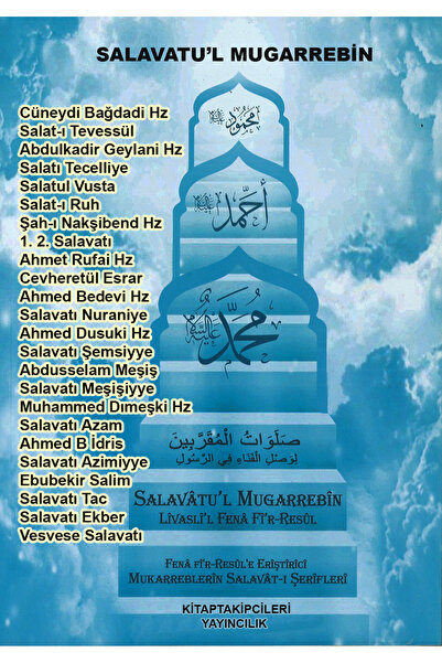 kitaptakipcileri Salavatul Mugarrebin Salevatı Şerifeler, Abdulkadir Geylani,...