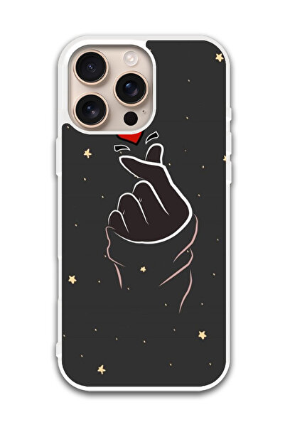 Theodor غطاء حماية لهاتف أبل آيفون 16 برو سناب لوف (مصد أبيض)