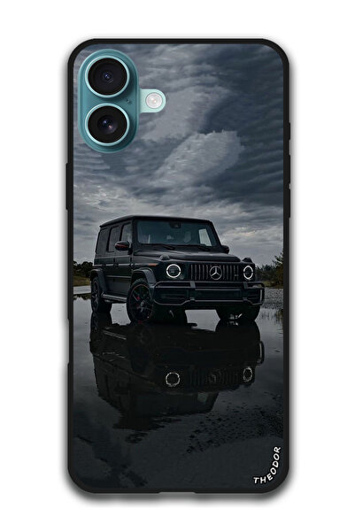 Theodor جراب واقٍ مضاد للخدش والصدمات لهاتف iPhone 16 Plus (6.7) بوصة، أسود، ...