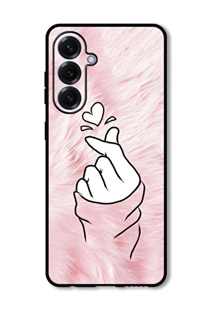 Theodor جراب واقٍ مضاد للخدش والصدمات لهاتف Samsung Galaxy S25 Snap Love Pink