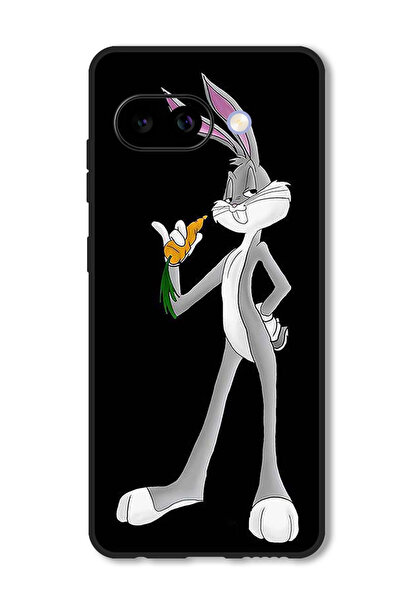 Theodor جراب متوافق مع Google Pixel 9A غطاء حماية مقاوم للصدمات على شكل أرنب